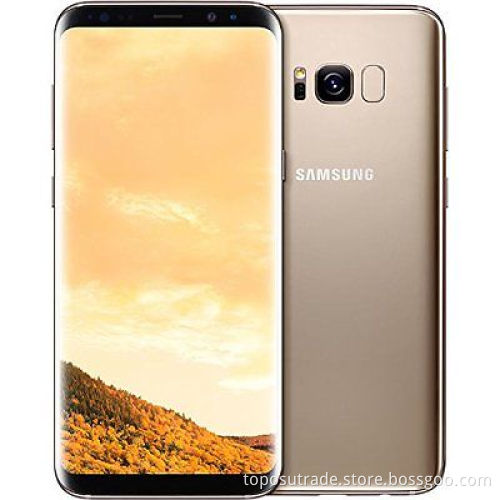 Authentic Samsung Galaxy S8+ Plus Dual Sim G955FD 4G 64GB 6.2" Factory Unlocked Maple Gold